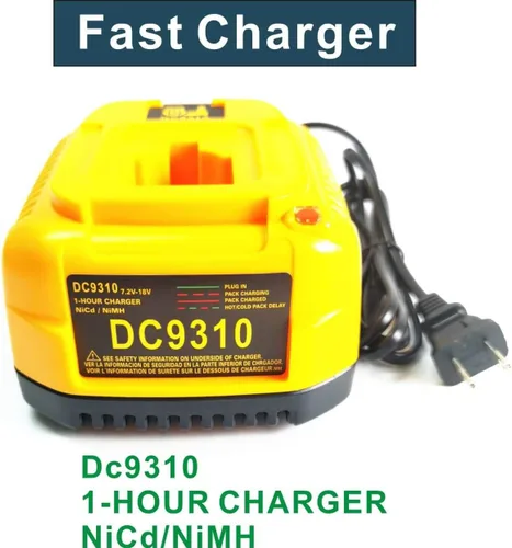 Miniatura 5 de Repuesto para Dewalt 18V DC9310 para 7.2V-18V NiCad NiMh cargador de batería DC9096 DC9098 DC9099 DW9099 DW9057 DW9072 DW9094 DC9091 DC9071 DW9062