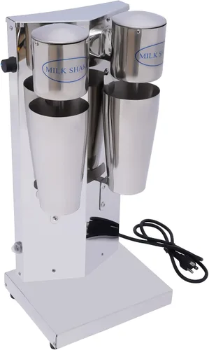 Miniatura 15 de Máquina comercial de batido de leche de acero inoxidable, máquina de sacudida de leche de acero inoxidable, mezclador de bebida de doble cabezal