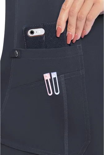 Miniatura 3 de Med Couture Touch - camisa de uniforme médico con cuello en V para mujer