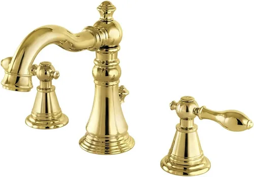 Miniatura 12 de Kingston Brass FSC1970AL - Grifo de baño clásico inglés extendido, negro mate, 8 x 5.19 x 6 pulgadas Mate negro