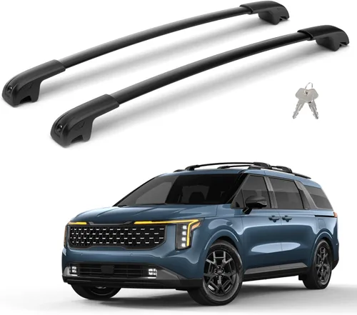 Miniatura 10 de Barras transversales de techo con cerradura de 300 libras para Tiguan 2018-2026 (no para limitado) y Taos 2022-2026, barra transversal de aluminio