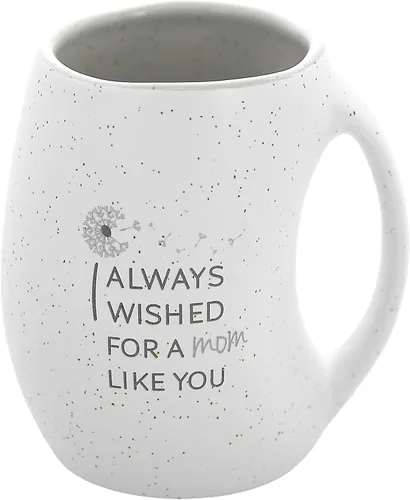 Pavilion Gift Company - Taza de café grande de 16 onzas con texto en inglés "I Always Wished For A Mom Like You" - Ideas de regalo para el día de la
