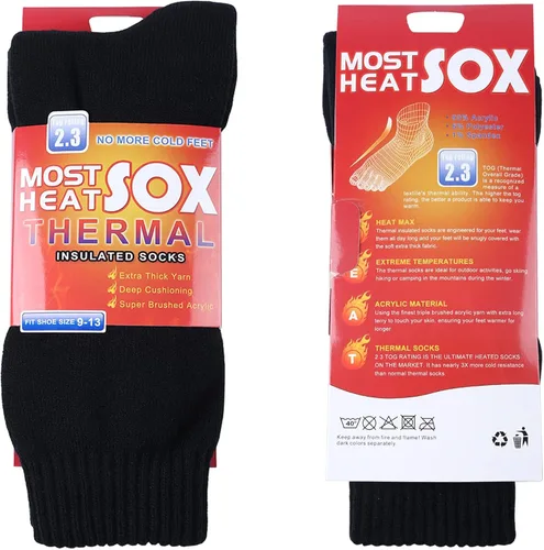 Miniatura 2 de Thermal Socks for Men - Winter Warm Socks Mens Womens for Cold Weather, Extreme Temperatures