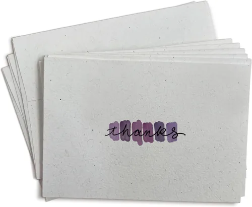 Miniatura 11 de Sugartown Greetings Paleta de colores verdes tarjetas de agradecimiento - 24 tarjetas de notas con sobres - Tarjetas de agradecimiento coloridas