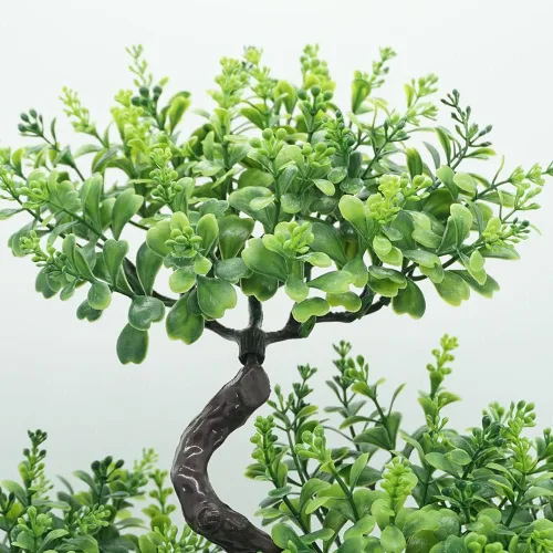 Miniatura 3 de Árbol bonsái artificial, planta bonsái, mini árbol bonsái, árbol bonsái de enebro, árboles Bonzai artificiales de interior, árboles bonsái verdes