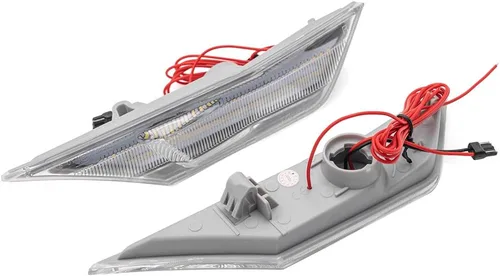 Miniatura 6 de Luces LED de posición laterales de 10ª generación para Honda Civic Sedan Coupe Hatchback Switchback de 2016-2021 Ámbar/Blanco Señal de giro