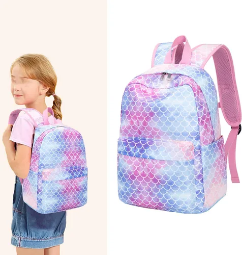 Miniatura 2 de CAMTOP Juego de morral y lonchera para niñas de preescolar y primaria