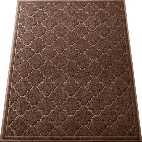 Miniatura 10 de LuxStep Tapete para Puerta Grande 24x36 Pulgadas Interior Exterior, Tapete Antideslizante de Diseño de Perfil Bajo, Tapete de Piso, Tapete