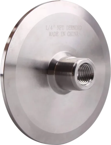 Miniatura 8 de DERNORD Abrazadera Sanitaria Tri a NPT Hembra Tri Clover (1" NPT Hembra (abrazadera Tri de 1.5 pulgadas))