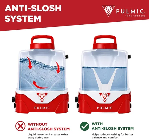 Miniatura 3 de PULMIC - Pulverizador eléctrico de mochila de 4 galones con batería para césped, jardín y granja, presión ajustable, bomba rociadora de alto