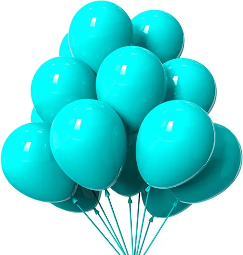 Miniatura 22 de KBZVNAF Globos de látex azul rey para fiestas - 50 unidades de 12 pulgadas, globos de helio azul mate para cumpleaños, boda, baby shower, Azul real