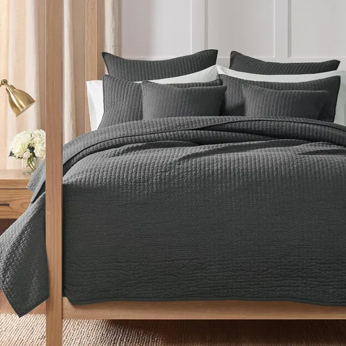 Miniatura 41 de Levtex Home - Juego de edredón reversible con punto de cruz tamaño Queen (104x106 pulgadas) con 2 fundas de almohada (26x20 pulgadas) - Textura