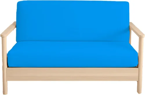 Miniatura 32 de Fundas para futón sin brazos tamaño individual, fundas de futón 100% algodón egipcio, funda de sofá con cremallera, protector de sofá cama, funda
