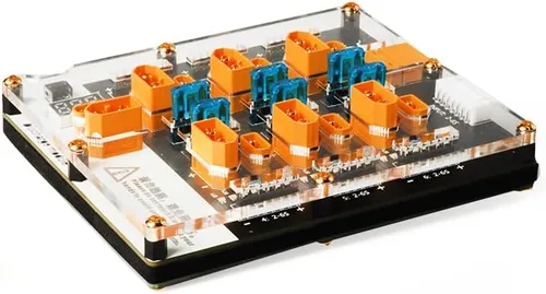 Miniatura 6 de HGLRC Thor 6 Puertos Lipo Batería Balance Cargador Junta Pro 40A XT60 XT30 Plug 2-6S Integrado con Lipo Discharger para IMAX B6 ISDT Q6 Nano HOTA D6