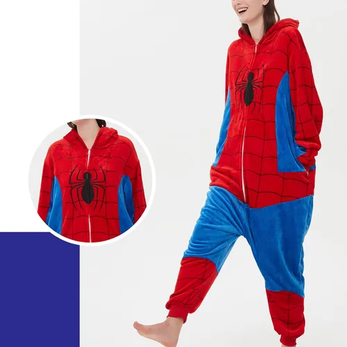 Miniatura 6 de SWEETXIN Pijama unisex para adultos y niños, para Halloween, Navidad, ropa de dormir, traje de cosplay para mujeres y hombres