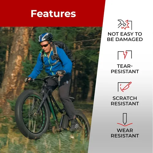 Miniatura 7 de Fincci Par de tubos interiores de bicicleta de neumático grueso de 26 x 3.5-4.0 – E-Bike de 26 pulgadas con SV de 1.890 in para neumáticos y ruedas