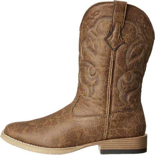 Miniatura 8 de Botas de hombre Roper, de punta cuadrada, botas del oeste