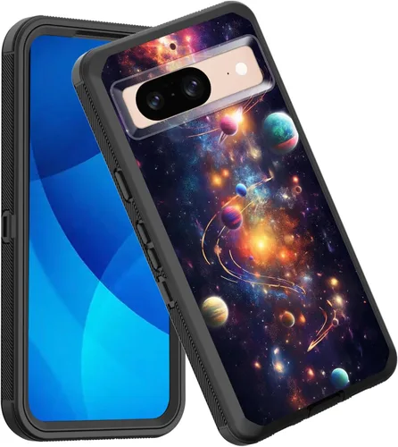 Miniatura 25 de Funda para Pixel 7a, a prueba de golpes, 3 capas, protección de cuerpo completo, resistente, de alto impacto, para Google Pixel 7a de 6.1 pulgadas
