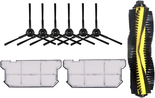 Miniatura 11 de EtliN Compatible con ILIFE V7s V7 V7 V7s Pro Robot Aspirador Kit Kit de Piezas Cepillo Principal Cepillo Lateral Filtro HEPA Chuwi ILIFE V7s Pro