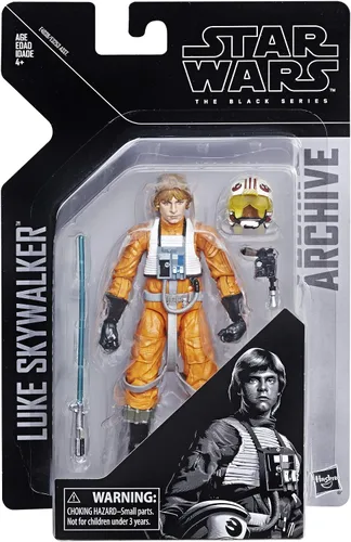Miniatura 2 de STAR WARS Figura de Luke Skywalker de The Black Series Archive