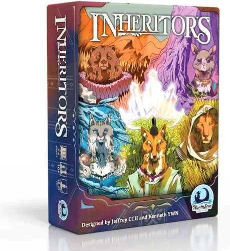 North Star Games Juego de mesa de herederos | Juego de cartas de gestión de manos competitivo para familias y adultos | Claim the Throne | 2-4