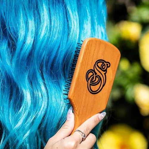 Miniatura 4 de Suavecita Paddle Brush Mango Madera Para Todo Tipo De Cabello Mojado O Seco