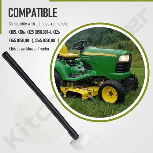 Miniatura 4 de KitchenKipper GY21567 - Pastilla de combustible compatible con tractor de cortacésped JohnDee-re, compatible con los modelos E100 E110 E120 E130
