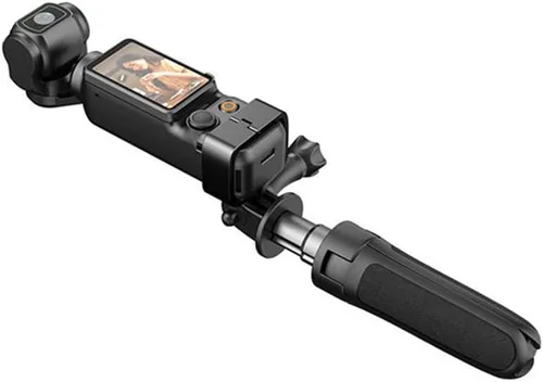 Miniatura 4 de Soporte de adaptador de expansión para DJI OSMO Pocket 3, soporte de adaptador de metal, cabeza de cardán, soporte de marco fijo, accesorios Rojo