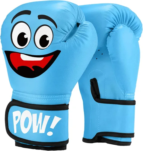 Guantes de boxeo para niños de 3 a 8 años, niños y niñas, guantes de entrenamiento y sparring de boxeo para niños y pequeños para saco de boxeo,