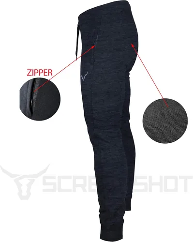 Miniatura 4 de SCREENSHOT Pantalones deportivos de entrenamiento para hombre de alta calidad, ajustados, pantalones deportivos para gimnasio