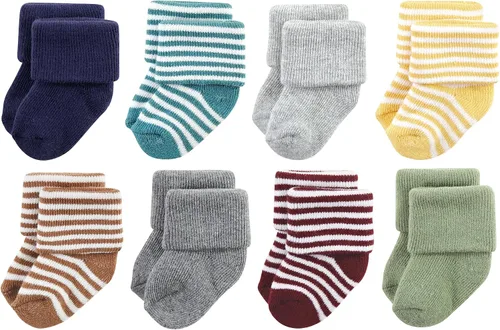 Miniatura 95 de Hudson Baby - Calcetines de algodón para bebés recién nacidos y Terry para niñas bebés