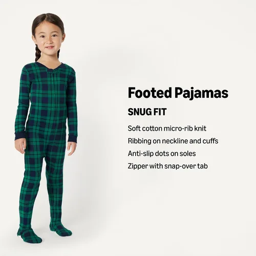 Miniatura 3 de Tienda Essentials Pijamas de vacaciones unisex para adultos, paquete múltiple