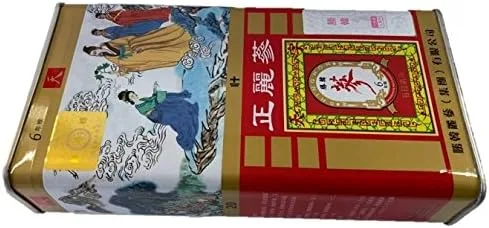 Miniatura 2 de Raíces secas de ginseng rojo coreano Shing Hon 6 años de grado celestial (2.65 oz)