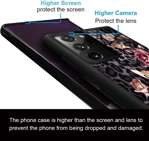 Miniatura 5 de Funda compatible con Samsung Galaxy Note 20 Ultra, funda protectora de TPU delgada y suave a prueba de golpes de TPU para Samsung Galaxy Note 20