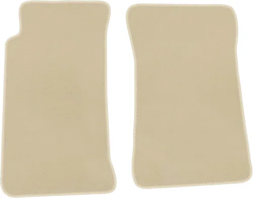 IKON MOTORSPORTS, Alfombrillas compatibles con Mazda Miata MX-5 1990-1997, ajuste de fábrica, de nailon beige izquierdo y derecho, 2 piezas, 1991