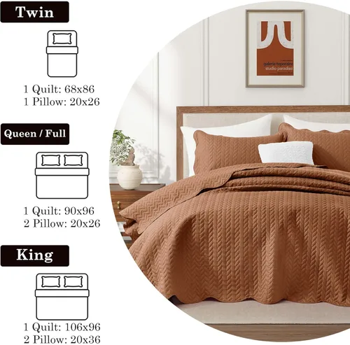 Miniatura 170 de MOONLIGHT20015 Edredón tamaño King (106 x 96 pulgadas) con 2 fundas de almohada (20 x 36 + 2 pulgadas) para todas las estaciones, juego de cama Azul