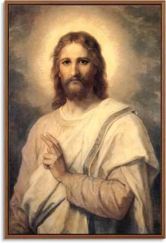 Miniatura 36 de Cuadro en lienzo con marco flotante para pared - El triunfo del cristianismo sobre el paganismo de Gustave Doré - 16 x 24 pulgadas