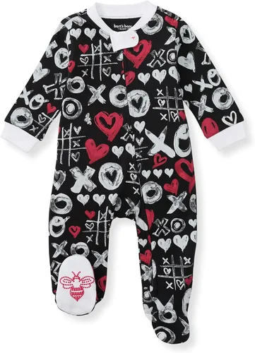 Miniatura 222 de Burt's Bees Baby - Pijama de una pieza para bebé, mameluco para dormir y jugar, algodón 100% orgánico, cremallera frontal