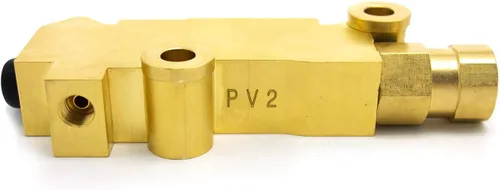 Miniatura 4 de PV2 Válvula de Proporcionamiento de Latón Disco/Tambor Disco Delantero Tambor Trasero Freno 172-1353 PV71 Compatible con GM Street Rod Auto Clásico