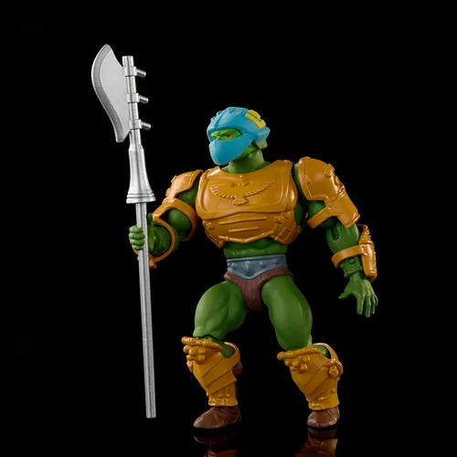 Miniatura 2 de Mattel Masters of the Universe Origins - Juego de figuras de acción y accesorios, juguete coleccionable de la Guardia Eterniana de 5.5 pulgadas