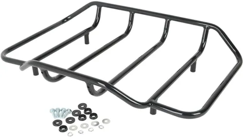 Miniatura 6 de TCMT King - Caja para maletero de motocicleta, almohadilla para respaldo, portaequipajes, altavoces, luces laterales, luz trasera para Harley