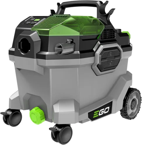 Miniatura 11 de EGO Power+ Aspiradora de taller húmeda y seca, aspiradora de coche, limpiador portátil inalámbrico, 9 galones 110 CFM, incluye batería de 56V 5.0Ah