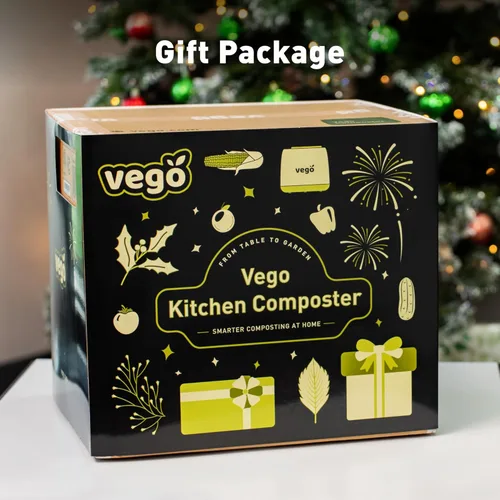 Miniatura 8 de Vego Compostador de Cocina, Compostador Eléctrico de Encimera de 4L, 5 Modos, Contenedor de Compost Inteligente Basado en Peso con App, Sin Olor