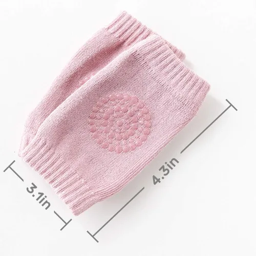 Miniatura 4 de Rodilleras para gatear para bebés, protectores antideslizantes para bebé niño y niña (2 pares)