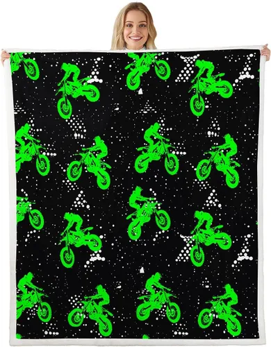 Miniatura 19 de Feelyou Manta de forro polar de sol y luna, estilo bohemio Sherpa para niños, niñas, felpa cósmica celestial mullida para sofá, cama, sofá, 40 x 50
