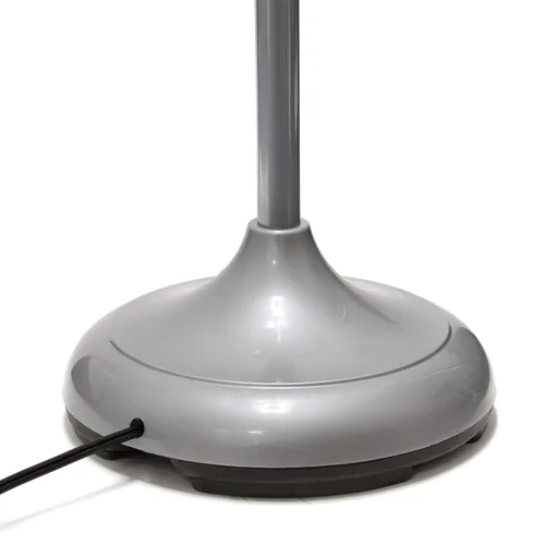 Miniatura 9 de Simple Designs LF2006-SBG 67" Lámpara de pie contemporánea con múltiples cabezales Medusa de 5 luces ajustable de cuello de ganso en plata con Tonos