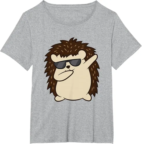 Miniatura 68 de Dabbing Hedgehog Funny Hedgehog Camiseta S