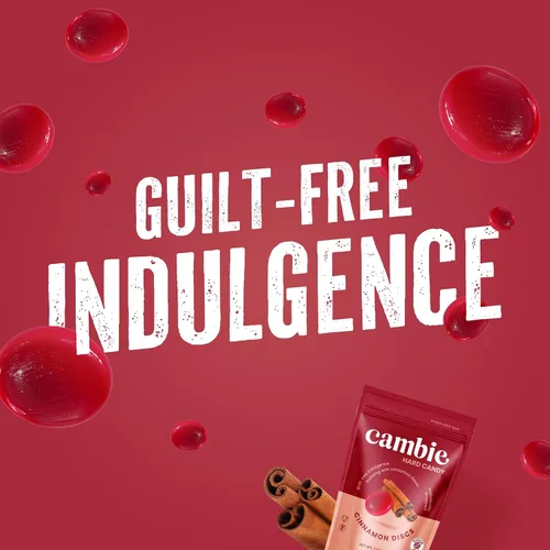 Miniatura 5 de Cambie Caramelos duros sin azúcar, 1 libra de caramelo sin azúcar envueltos individualmente, canela