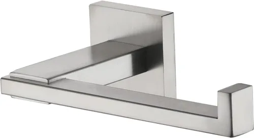 KOKOSIRI Soporte de papel higiénico de níquel cepillado para cocina, baño, lavabo, rollo de papel higiénico, acero inoxidable, montado en pared