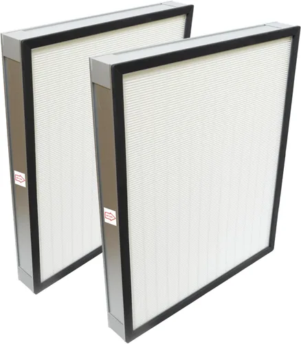 PUREBURG Filtro de repuesto F301H compatible con BlueDri 550 Air Scrubber AS-550, paquete de 2 unidades H13 HEPA 19 x 16 x 2 Air Clean
